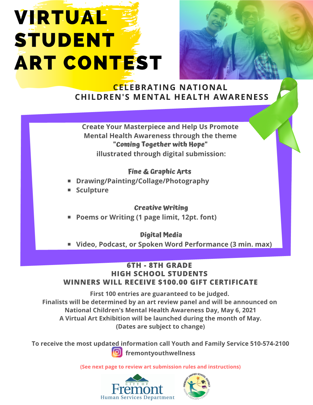 Virtual Student Art Contest