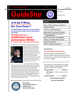 Guidestar July, 2015