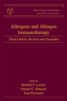 1 Allergen Immunotherapy in Historical Perspective