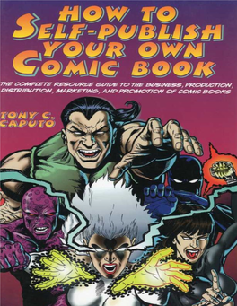 How to Self-Publish Your Own Comic Book