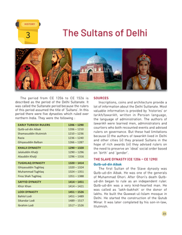 The Sultans of Delhi