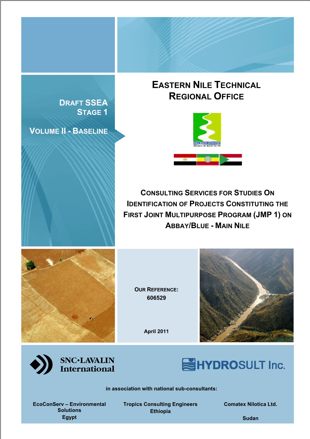 Eastern Nile Technical Regional Office Draft Ssea Stage 1