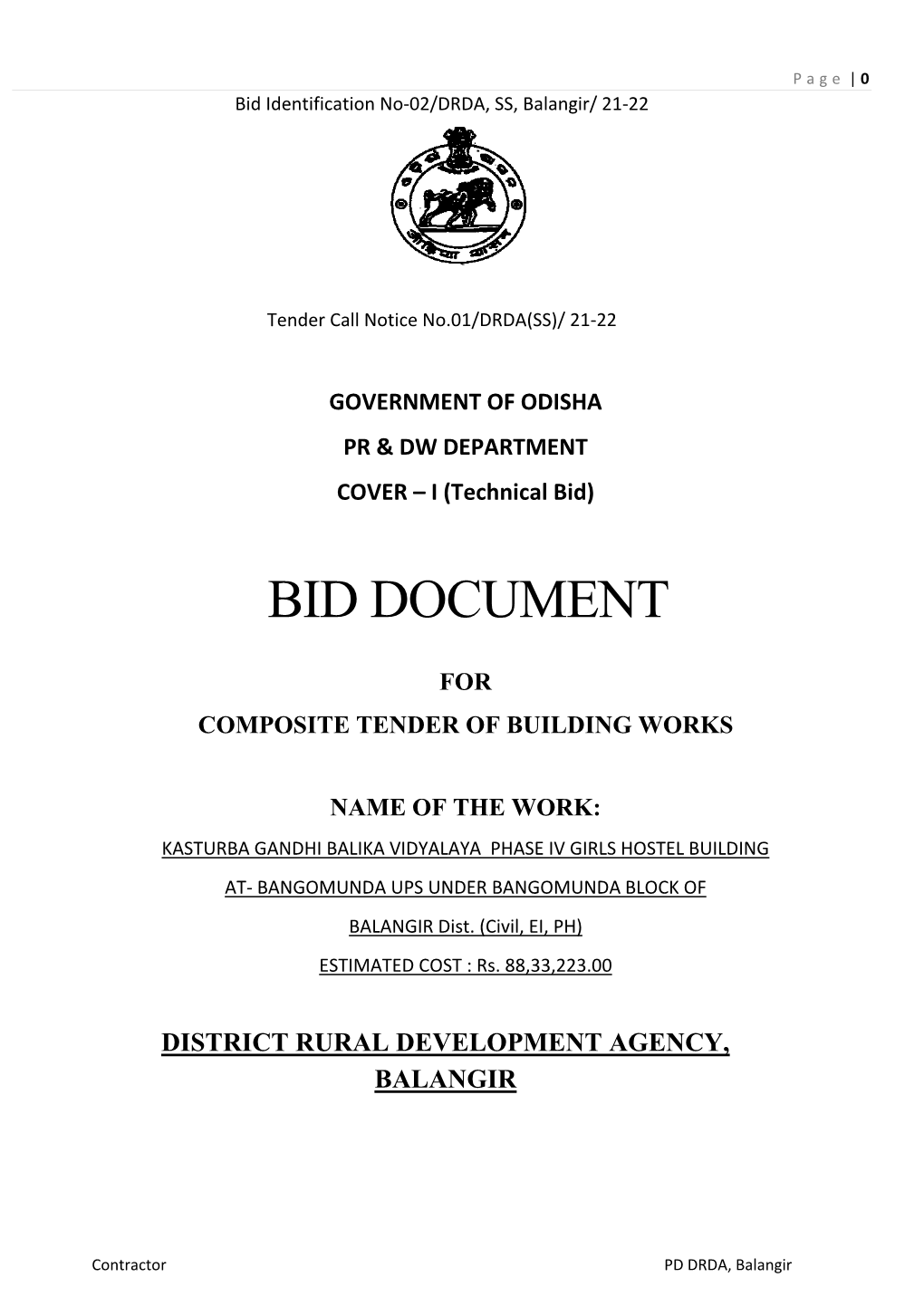 Bid Document
