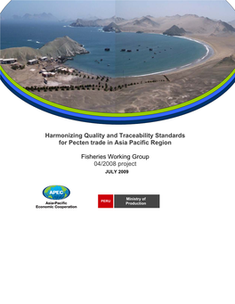 Harmonizing Quality and Traceability Standards for Pecten Trade in Asia Pacific Region