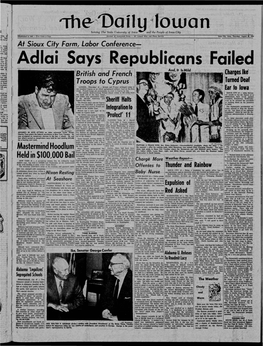 Daily Iowan (Iowa City, Iowa), 1956-08-30