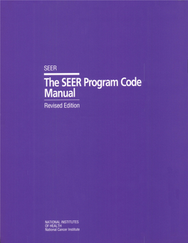 Seer Program Code Manual