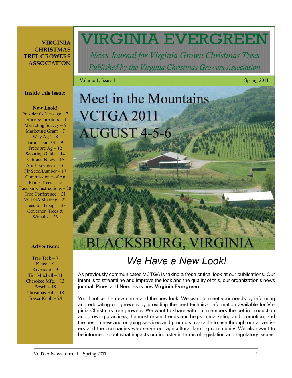 Spring 2011 Newsletter