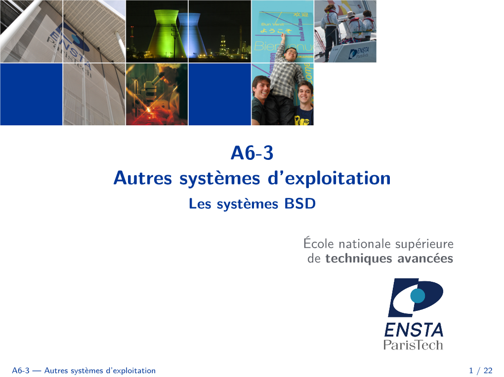 A6-3 Autres Systèmes D'exploitation