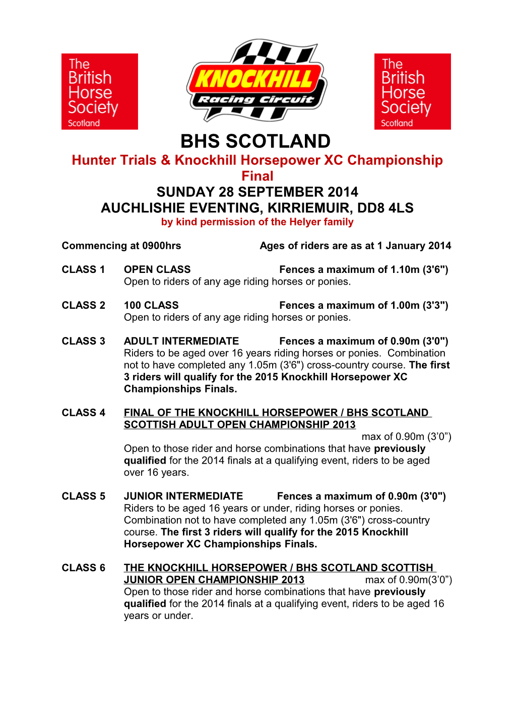 Gleneagles Hunter Trials