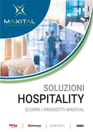 Soluzioni Hospitality Scopri I Prodotti Maxital