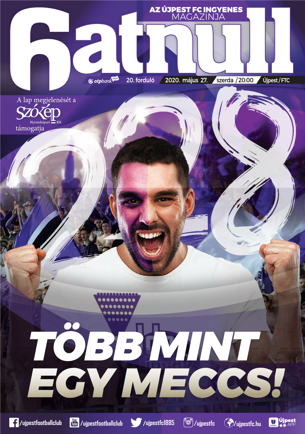 TÖBB MINT EGY MECCS! Újpest /Ujpestfootballclub /Ujpestfootballclub /Ujpestfc1885 /Ujpestfc /Ujpestfc.Hu APP