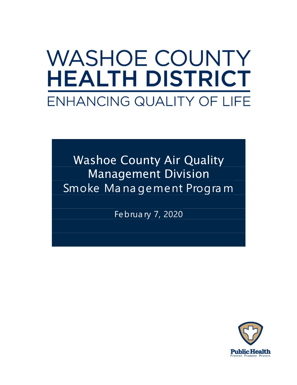 Washoe County Smoke Management Program