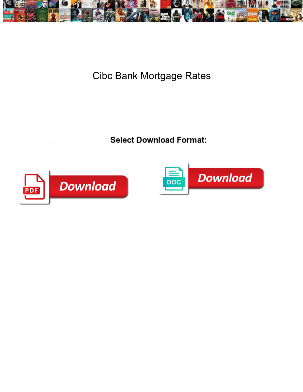 Cibc Bank Mortgage Rates