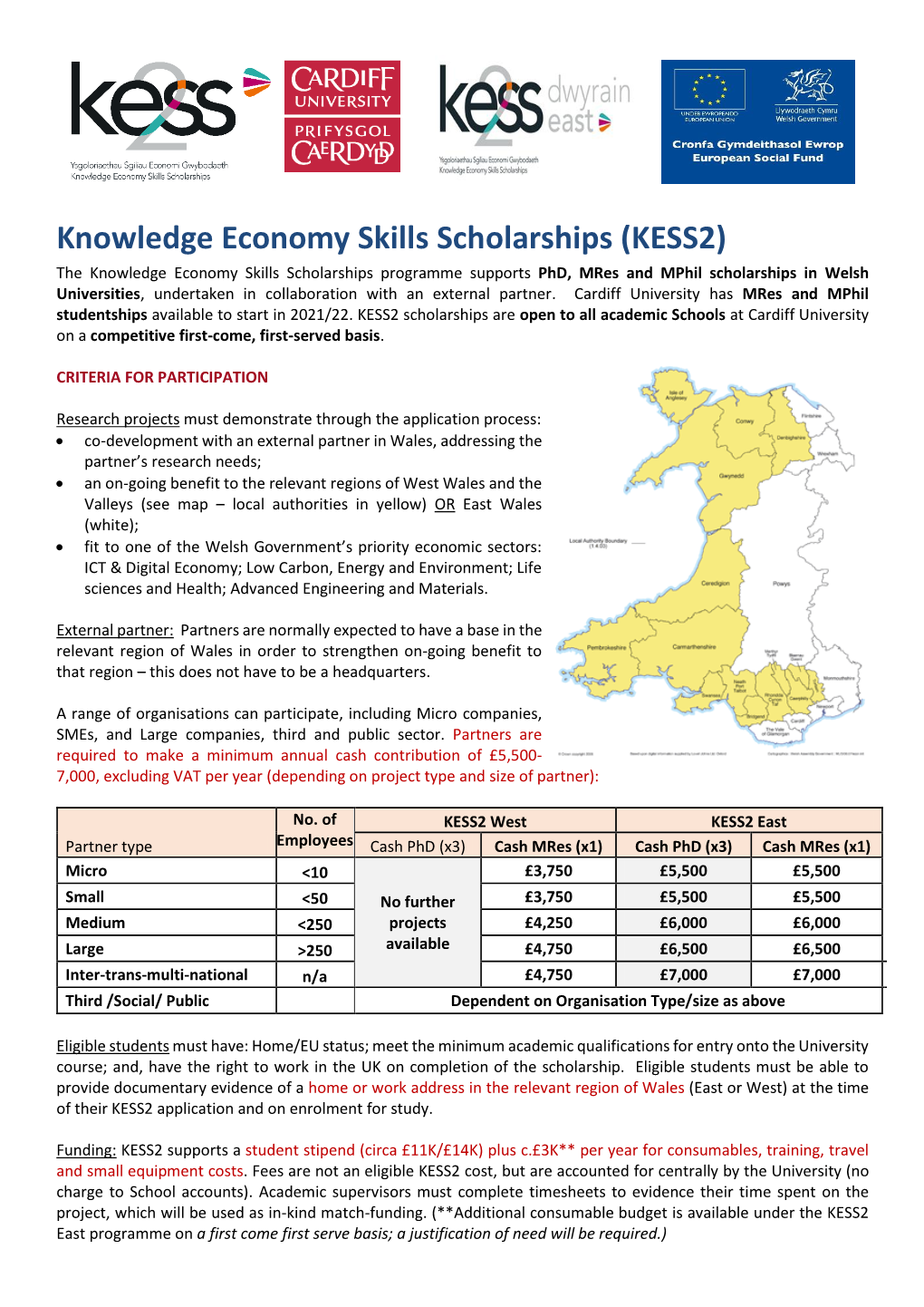 KESS (Knowledge Economy Skills Scholarships)