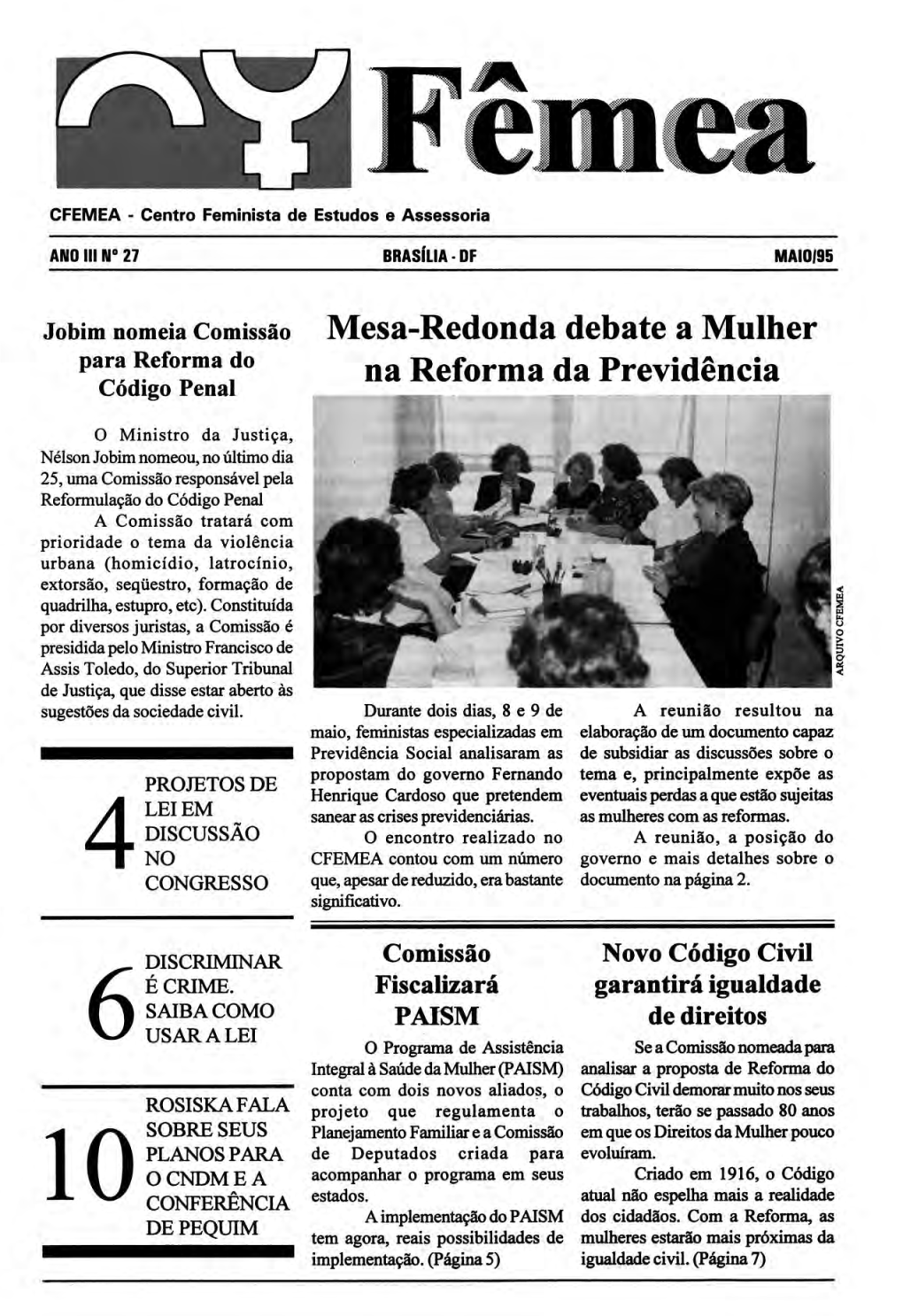 Mesa-Redonda Debate a Mulher Na Reforma .Da Previdência