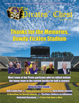 Thanks for the Memories, Dowdy-Ficklen Stadium