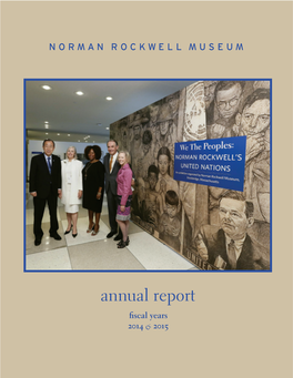 Annual Report Fiscal Years 2014 & 2015