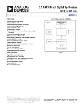 AD9914 Data Sheet