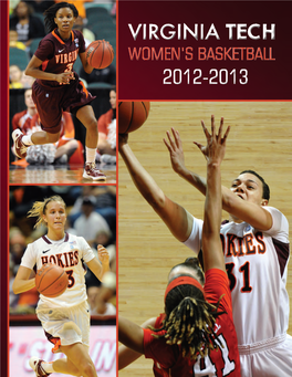 Virginia Tech Women’S Basketball 2012-2013 Virginia Tech