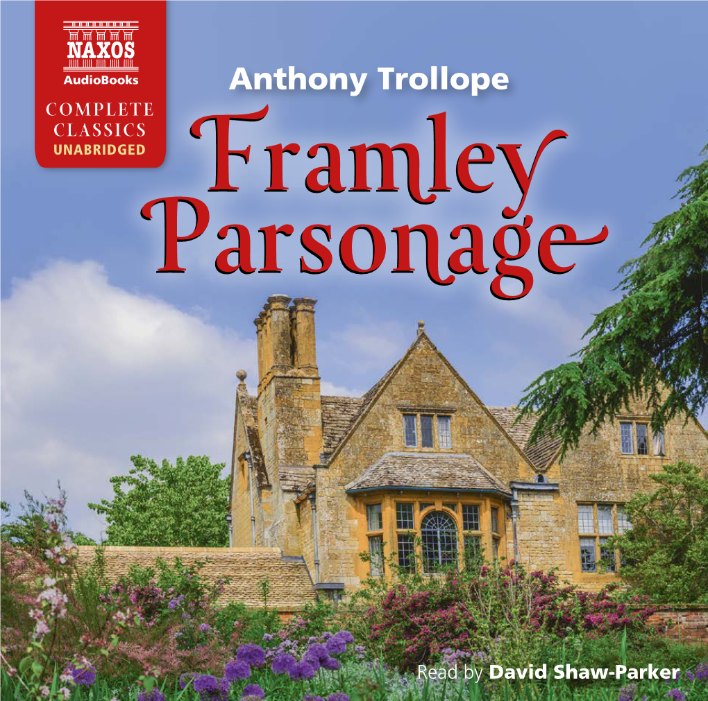 Framley Parsonage Framley Parsonage