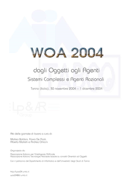 WOA04 Dagli Oggetti Agli Agenti, Sistemi Complessi E Agenti Razionali