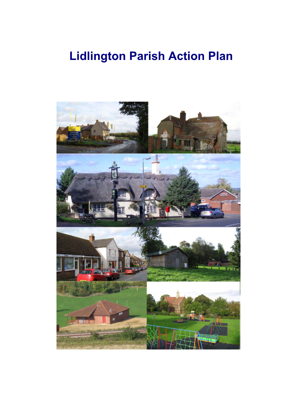 Lidlington Parish Action Plan Introduction