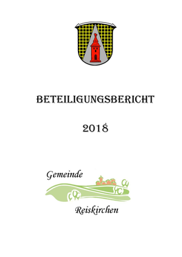 Beteiligungsbericht 2018- Gemeinde Reiskirchen Seite | 2