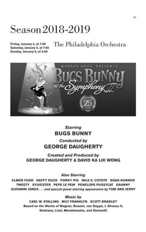 Program Notes | Bugs Bunny at the Symphony II