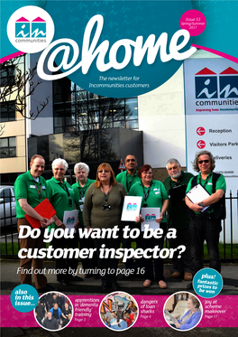 Do You Want to Be a Customer Inspector?