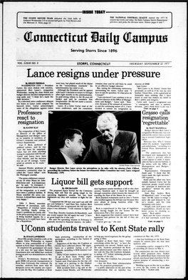 Lance Resigns Under Pressure