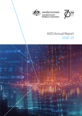 Asio Annual Report 2018–19