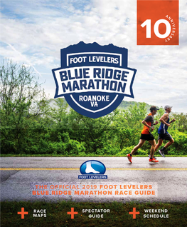 The Official 2019 Foot Levelers Blue Ridge Marathon Race Guide