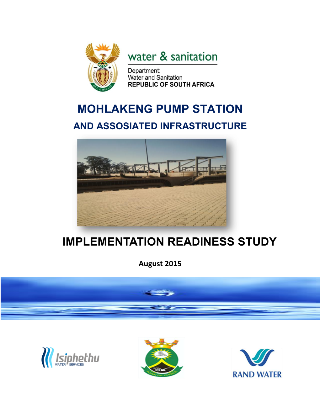 Mohlakeng Pump Station Implementation Readiness Study