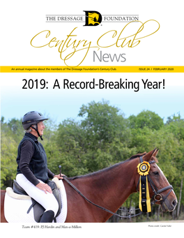 2019: a Record-Breaking Year!