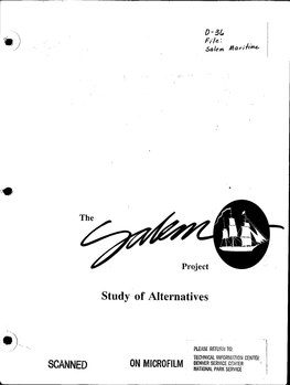 The Salem Project Study of Alternatives