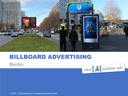 Berlin Billboard Advertising