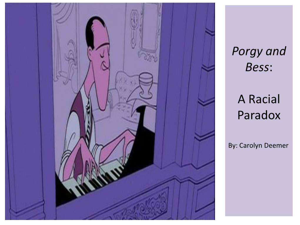 Porgy and Bess