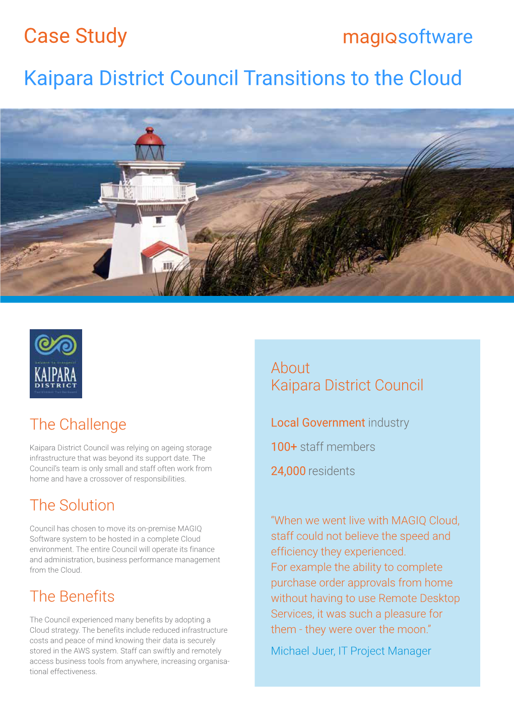 Kaipara District Council Transitions to the Cloud Digital