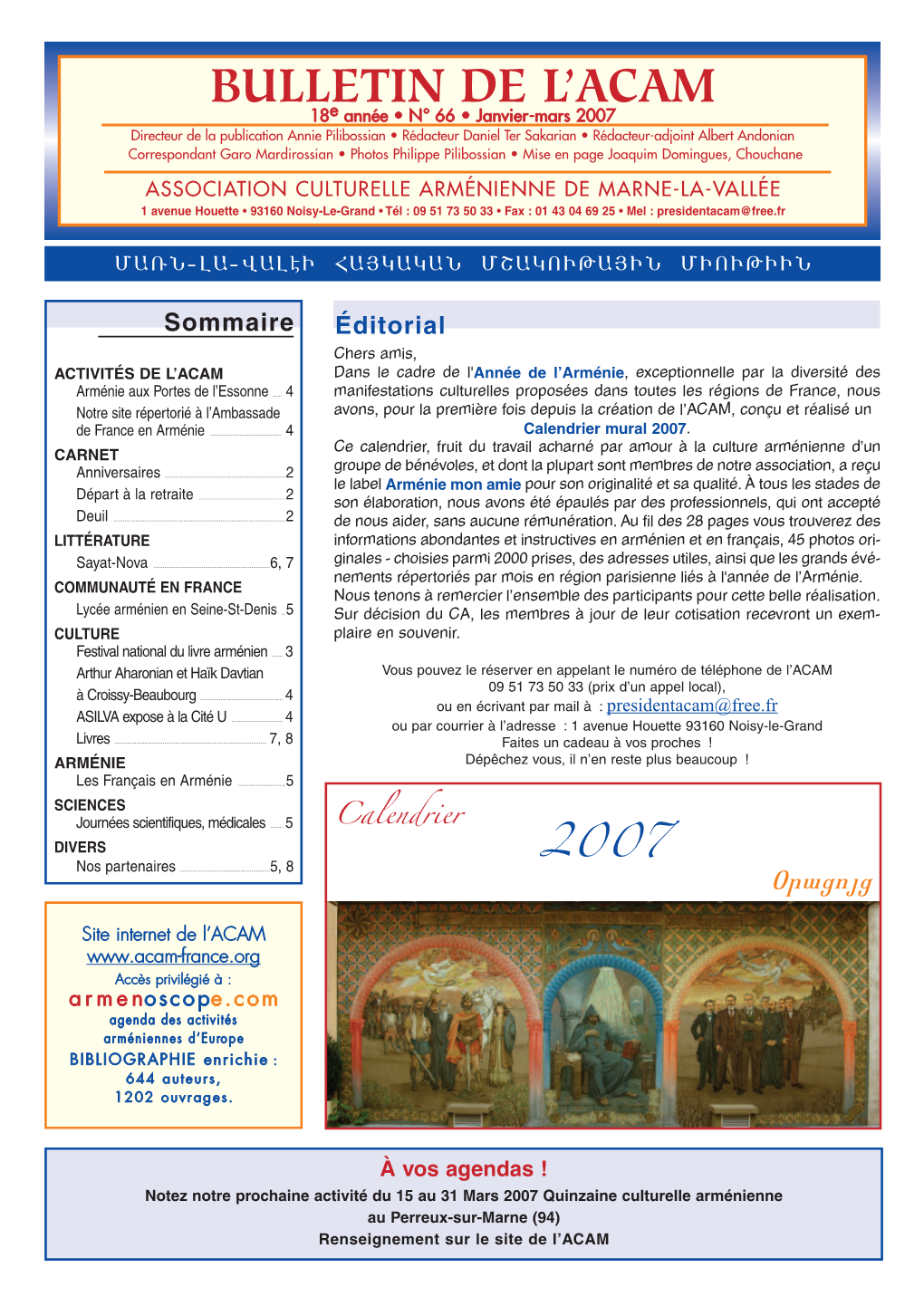 Bulletin De L'acam