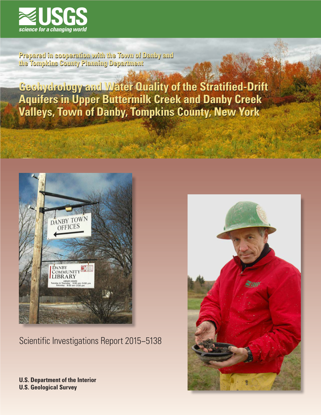 Geohydrology and Water Quality of the Stratified-Drift Aquifers in Upper Buttermilk Creek and Danby Creek Valleys, Town of Danby, Tompkins County, New York