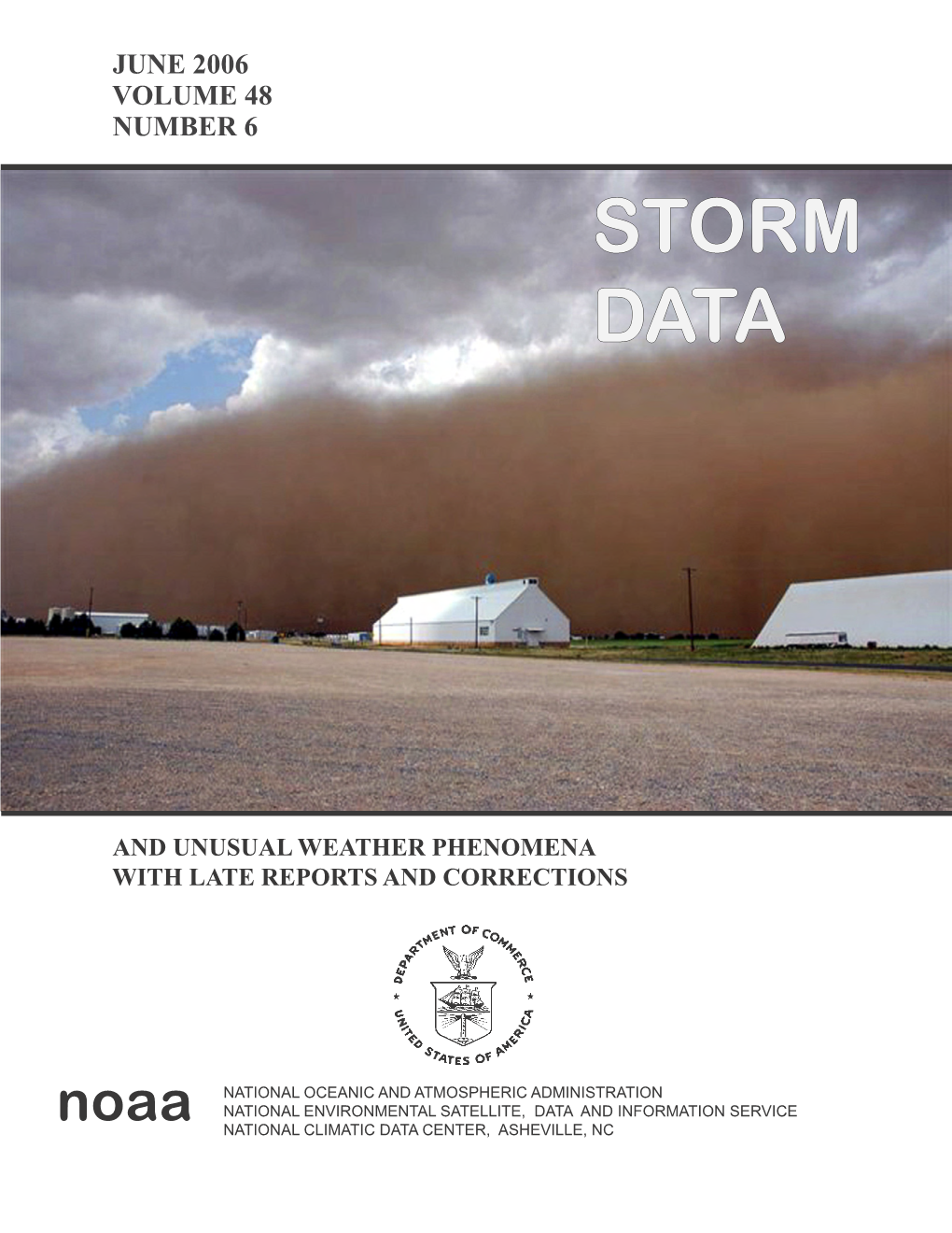 Storm Data and Unusual Weather Phenomena