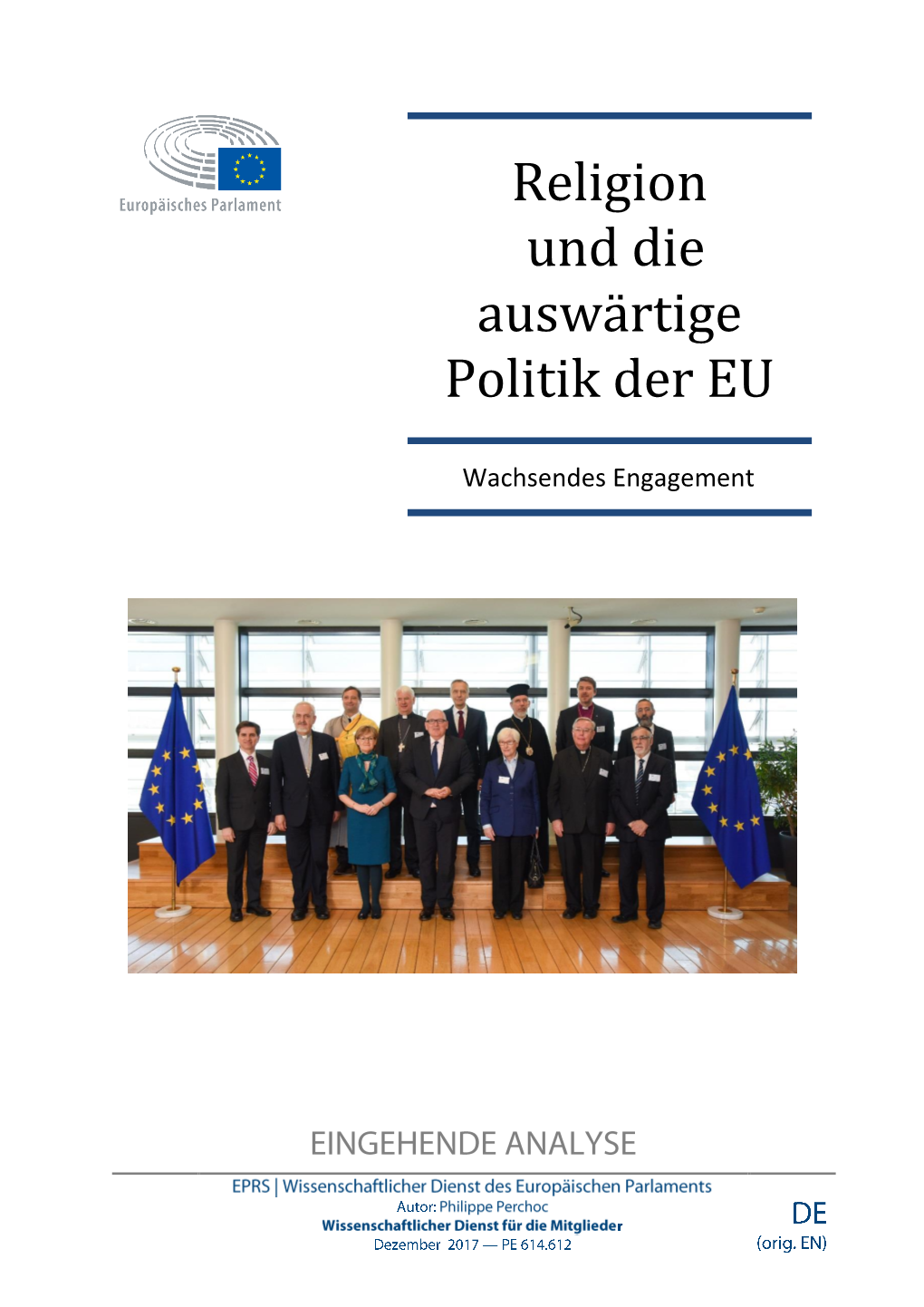 Religion Und Die Auswärtige Politik Der EU Seite 1 Von 43