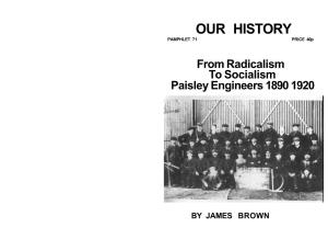 OUR HISTORY PAMPHLET 71 PRICE 40P