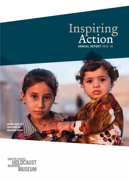 Inspiring Action ANNUAL REPORT 2015–16