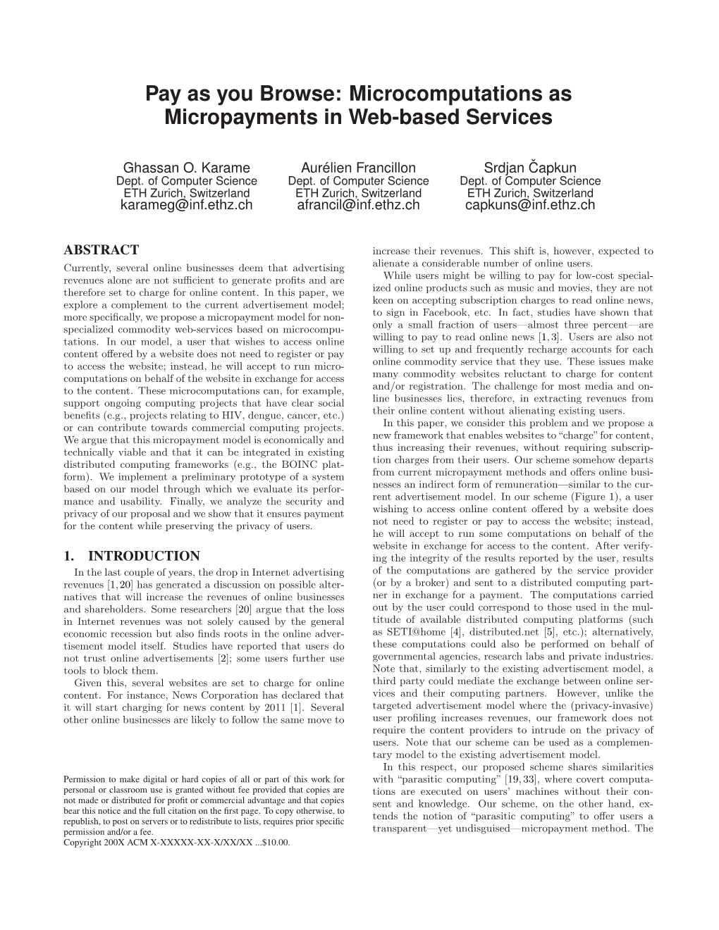 Microcomputations As Micropayments in Web-Based Services