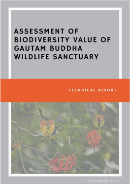 Report on Biodiversity Value of GBWLS (Final Draft) 2017