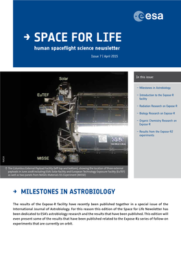 Human Spaceflight Newsletter
