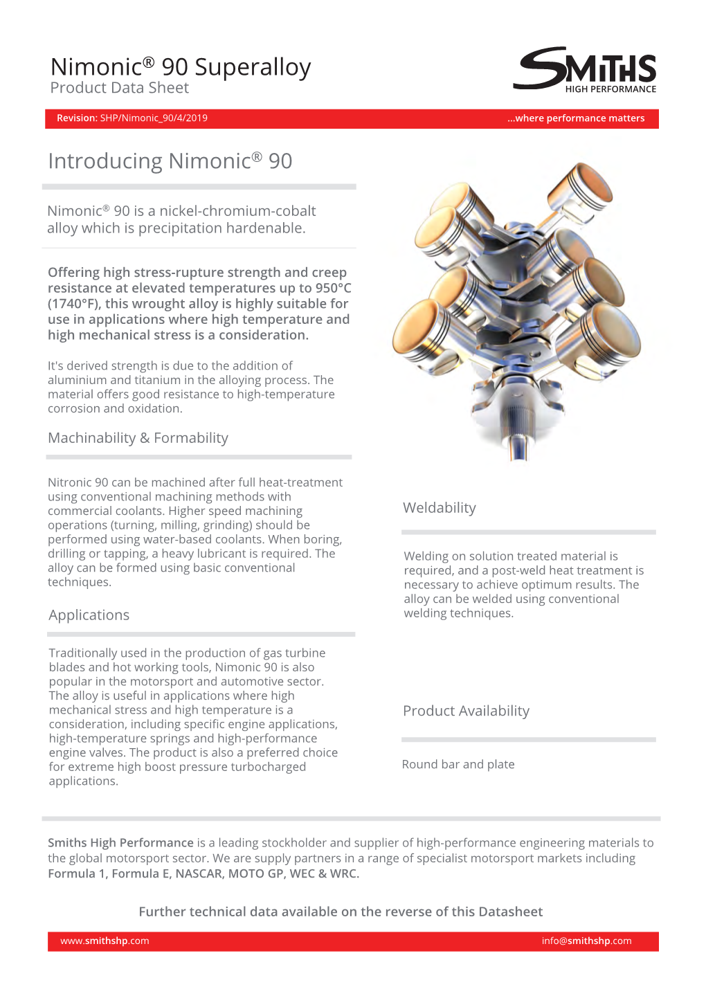 Nickel Chromium Cobalt Alloys