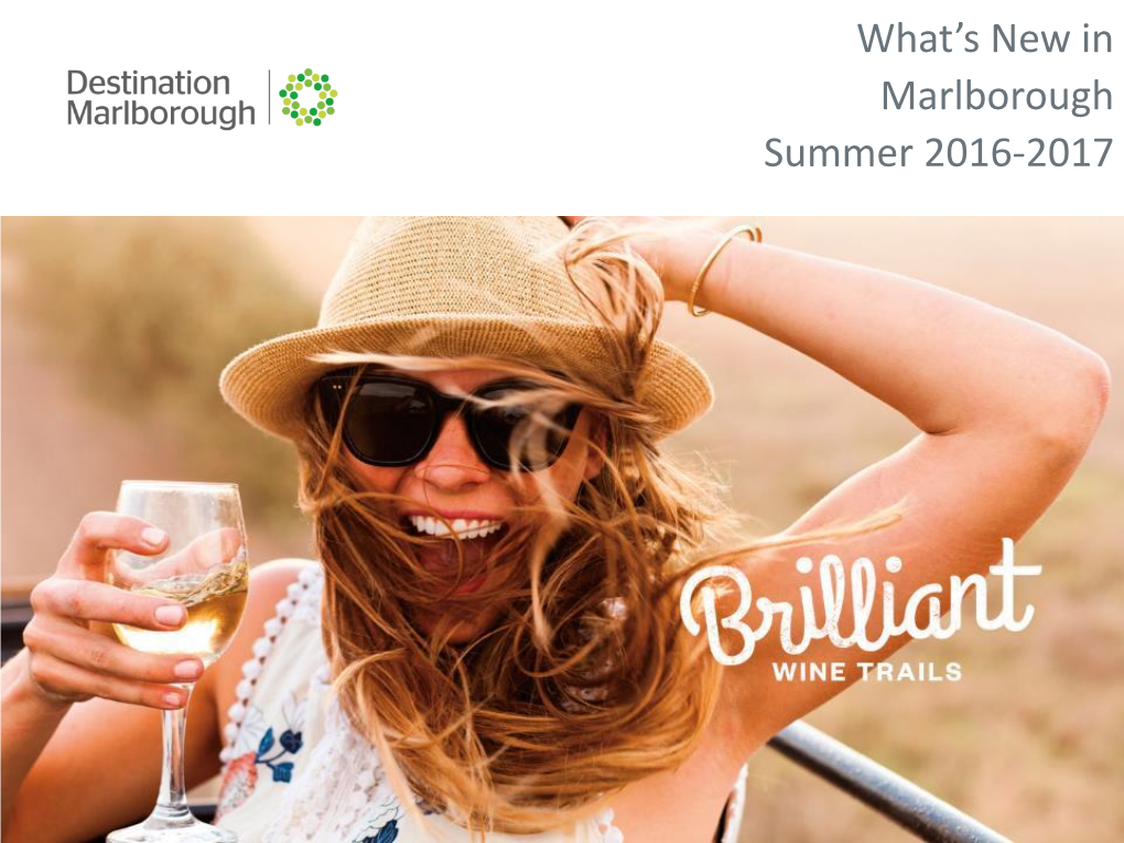 What's New in Marlborough Summer 2016-2017