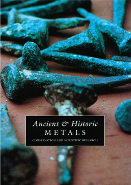 Ancient and Historic Metals